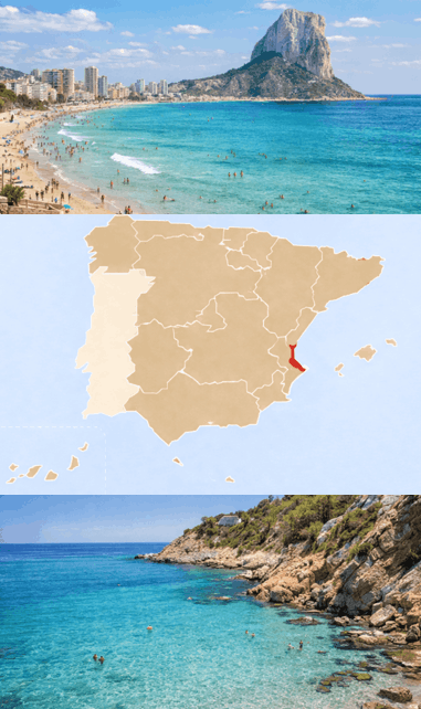 Costa Blanca Spanien Urlaub Meer