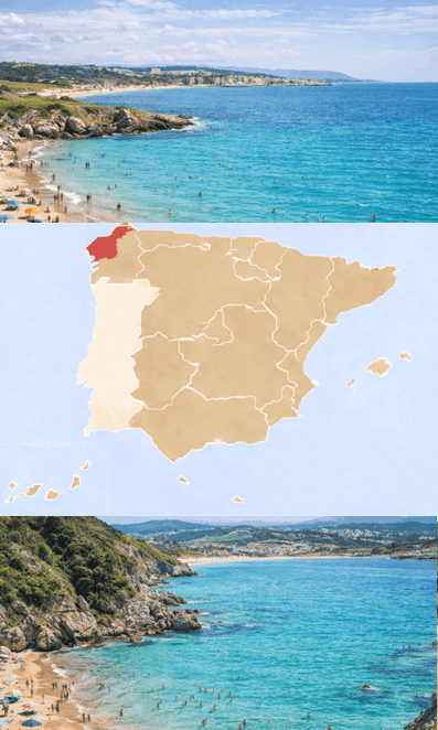 Galicien Spanien Urlaub Meer